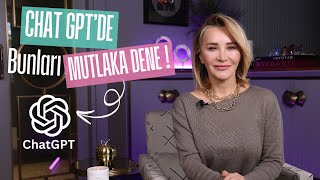 ChatGPT’de Bunları Mutlaka Dene! | Ashley Joy
