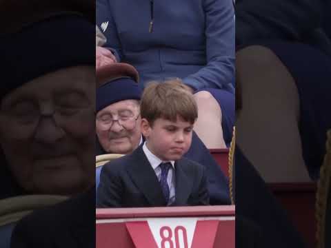 Prince Louis attends VE Day commemorations alongside his family