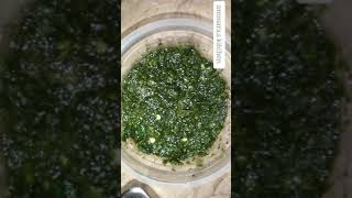 hari chutney /green chutney simple recipe :by ammara,s kitchen