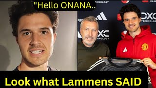 Senne Lammens FIRST WORDS to Onana & United Fans as Manchester United new goalkeeper | Man Utd News