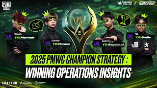 YG Champion Strategy: Winning Operations Insights | 2025 PMWC