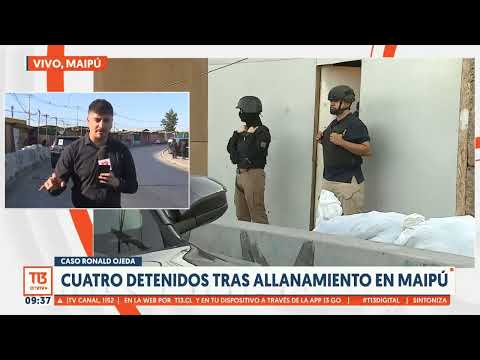 Lo que se sabe de los detenidos en operativo por caso Ronald Ojeda