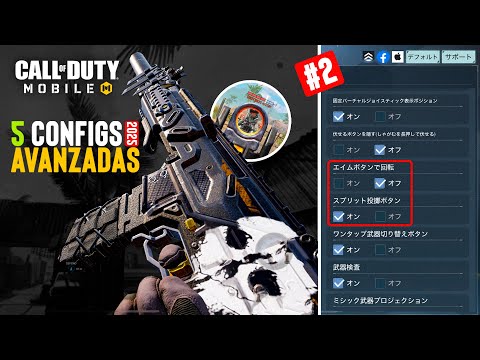 Las 5 Configuraciones que cambie y realmente me ayudaron | Ajustes TOP para el 2025 | COD Mobile