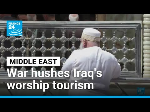 YouTube video thumbnail: 'No Pilgrims': Regional War Hushes Iraq's Worship Tourism
