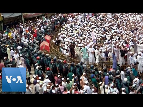 Thousands Rally Against Macron in Bangladesh