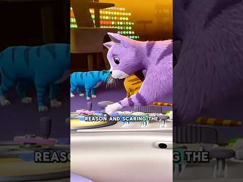 Cats' unnecessary FEAR... Inside Out explains why! 😮 #movie #shorts