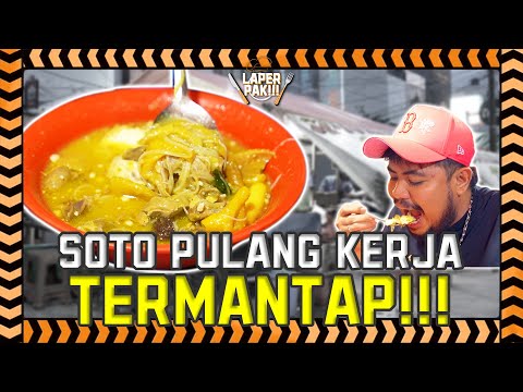 LAPER PAK ~ GAK MASUK AKAL SEHARI HABISIN PULUHAN EKOR AYAM❗️SOTO AYAM AMBENGAN TERENAK SEJAUH INI❗️