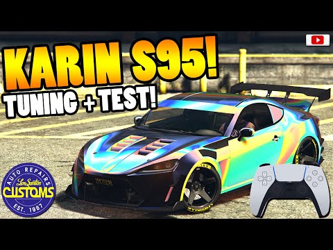 🛠😍Der SCHNELLSTE SPORTWAGEN!😍🛠 KARIN S95 Tuning + Test! [GTA 5 Online PS5 Update DLC]