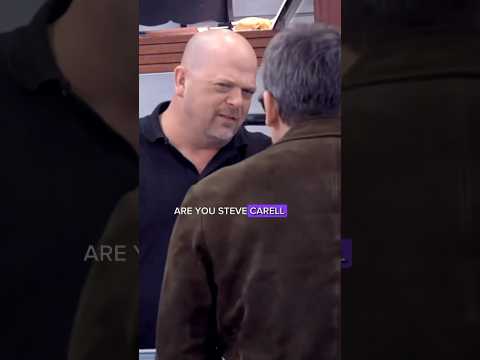 Steve Carrell Lookalike Visits Pawn Stars!?!? 🤯🤔🤨 #history #youtube #shorts #videos #clips