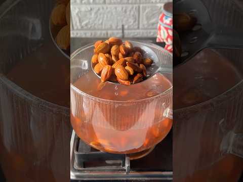 Badam ka halwa ❤️ || बादाम का हलवा || #recipe #viralshorts #viralyoutubeshorts