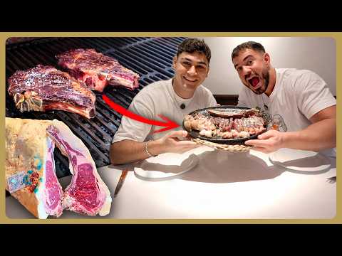 EL INCREÍBLE CHULETÓN en un ASADOR de PUEBLO en SEVILLA - BRUTAL!!! ft GALESOTE