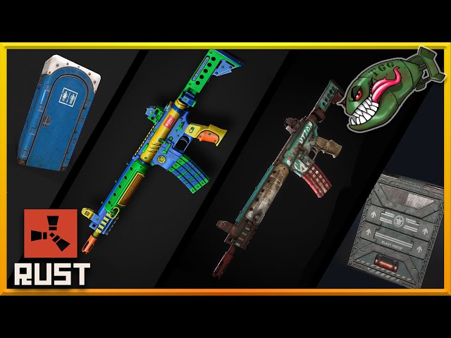 Rust Top Skins | Potty Fridge, Marine Garage Door, Spitfire, Toy, & Rev Lrs #76 (Rust Skin Picks)