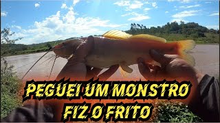 FISGUEI UM PEIXE PRECIOSO DELICIOSO QUE A ANOS NÃO PEGAVA!! Pescaria e acampamento
