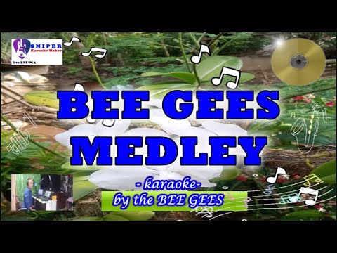 BEE GEES MEDLEY  – karaoke (To love somebody, Massachusetts, I started a joke and Words) by Bee Gees