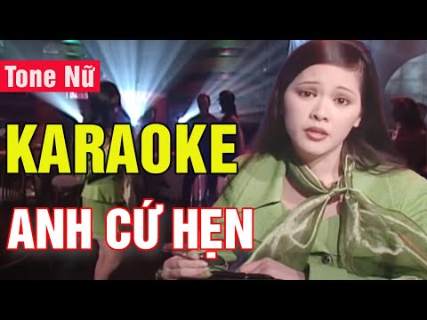 Anh Cứ Hẹn Karaoke Tone Nữ | Như Quỳnh | Asia Karaoke Beat Chuẩn