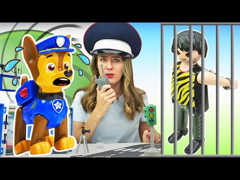 ¡Atrapa al ladrón con la Patrulla Canina! Aventuras policiales para niños con los Paw Patrol