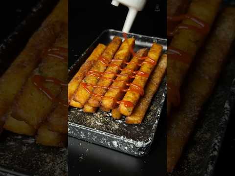 Crispy Potato Sticks #shorts #asmr #potato
