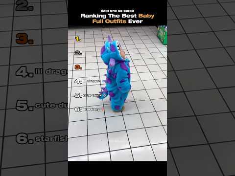 Ranking The Best Baby Full Outfits Ever #baby #tiktok #ranking #moments