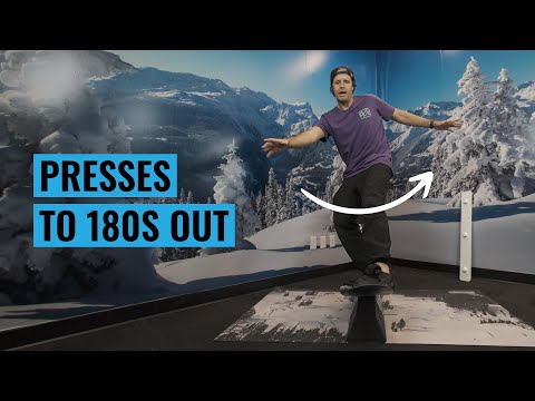 The Ultimate Snowboard Workout EP.7 | Presses To 180s Out