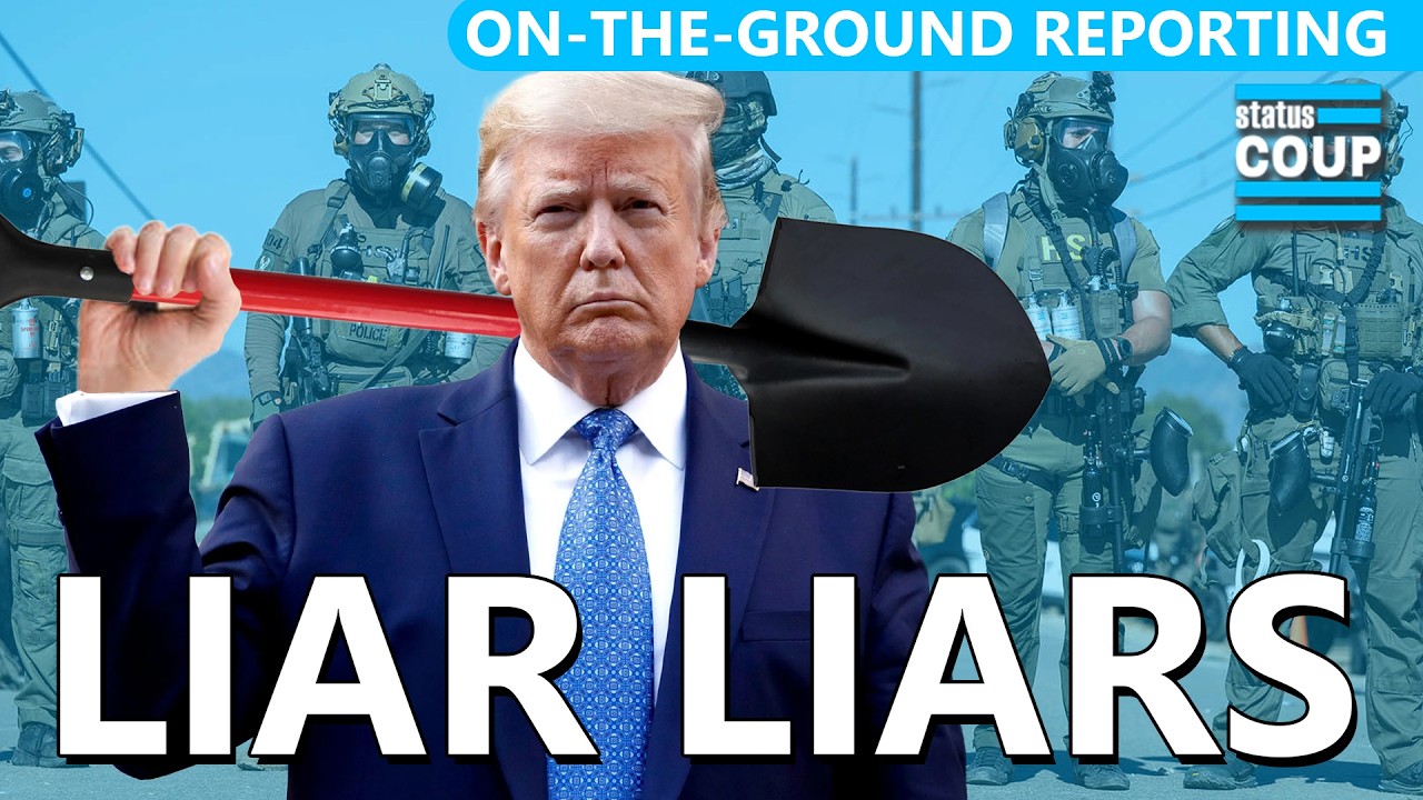 ICE CAUGHT LYING AGAIN About "Shovel Attack" Shooting