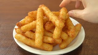세상에 없던 치즈감자튀김 :: 치즈 크러스트 감자튀김 :: 감자요리 :: 감자간식 :: Fried Potatoes