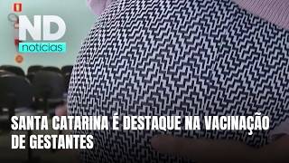 SC se destaca na vacinação de gestantes contra vírus que ameaça bebês