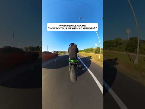 dont have mirrors cause i got trust issues🤷🏼‍♂️#motorcycle #speed  #reels #tiktok #love #trending