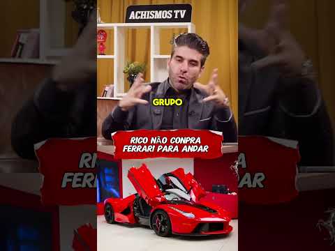O RICO NÃO COMPRA FERRARI PARA ANDAR #tcar #tcarimports #tiagotcar