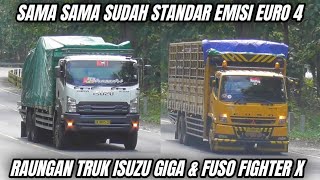 Truk Hino Fuso Nissan Tronton Hino Muatan Berat Isuzu Giga & Fuso Euro 4 Nanjak Merayap
