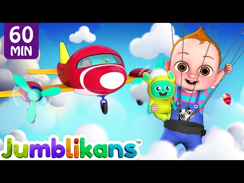 Vehicles Song with Jumblikans Dinosaurs + More ChuChuTV Toddler Learning Videos