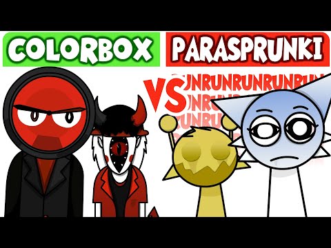 All Sounds! Incredibox Sprunki Colorbox vs Parasprunki