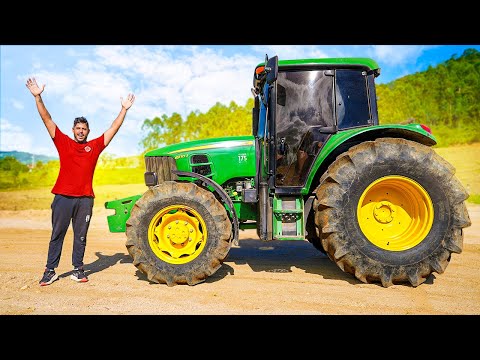 ACHO QUE VOU COMPRAR ESSE TRATOR JOHN DEERE