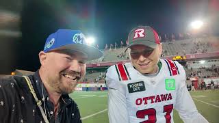 Alouettes Post Game vs Ottawa