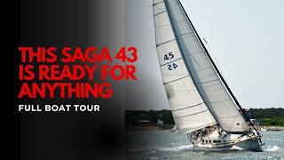 2002 Saga 43 Walkthrough | Turn-Key Bluewater Cruiser, Fully Upgraded