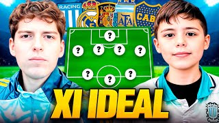¿QUIEN PUEDE HACER EL MEJOR 11? VS. MI PRIMO DE 9 AÑOS - SABE MAS DE FUTBOL QUE YO? (2025)