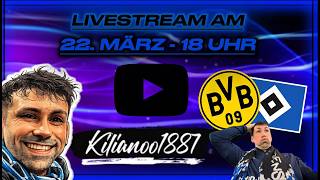 VERRÜCKTES TOPSPIEL IM WESTFALENSTADION - DER TAG DANACH 🔥 HSV-TALK & LIVESTREAM | KILIANOO1887 🔷