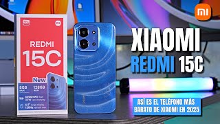 Xiaomi REDMI 15C 📱 El teléfono más BARATO de Xiaomi en 2025 ¿Merece la pena? | Review