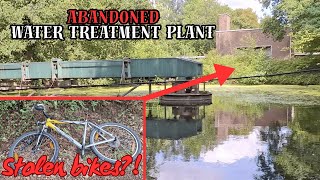 STOLEN Bicycles in ABANDONED Water Treatment Plant!! || Urbex Nederland