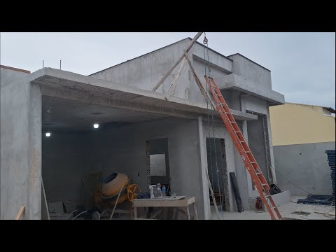 Atualização da obra da construção da nossa casa própria