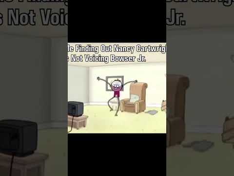 Bowser Jr. Is NOT Being Voiced By Nancy Cartwright This Is BS!