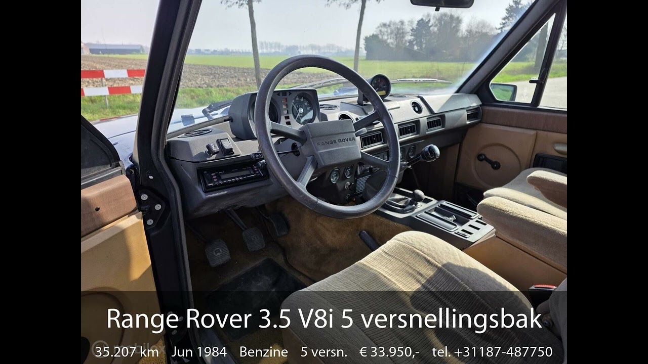 Video preview of Land Rover Range Rover Classic 3.5 (1984)
