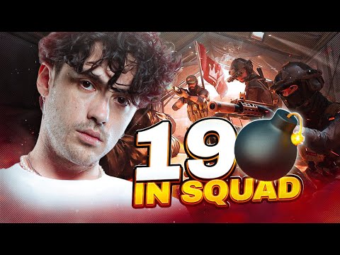 19 BOMBE in SQUAD con RANDOM di CATANIA! | WARZONE ITA