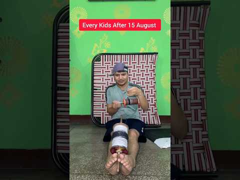 Every kids after 15 August #shorts #relatable
