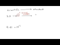 Scientific Notation Concepts and Conversions