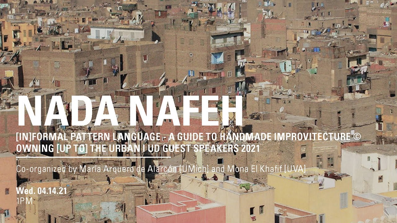 Owning [up to] the Urban Speaker Series: Nada Nafeh