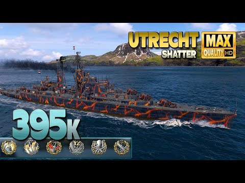 Cruiser Utrecht  Almost perfect finish   World of Warships