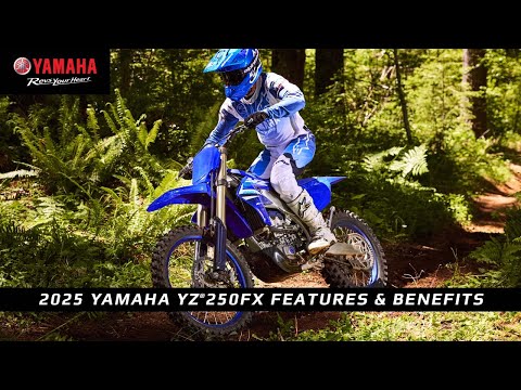 The 2025 #Yamaha #YZ250FX Features and Benefits