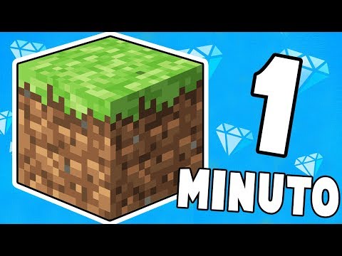 MINECRAFT EN 1 MINUTO ⛏️💎