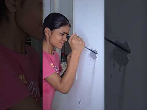 Diwar se badla 🧱 #nityapanchhi #comedy #comedyshorts #funny #comedyvideos #trendingreels