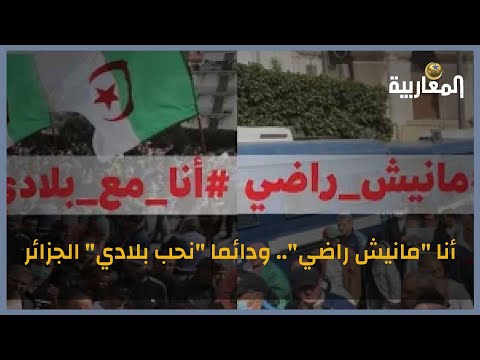 أنا "مانيش راضي".. ودائما "نحب بلادي" الجزائر